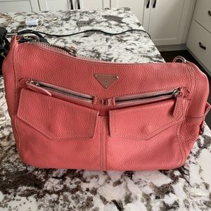 Authentic Prada Leather Pocket Bag